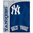 New York Yankees MLB Micro Raschel Blanket (50x60")"