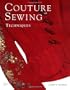 Couture Sewing Techniques