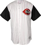 Cincinnati Reds Home White/Scarlet Youth Replica Jersey