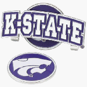 Kansas State Wildcats Hat Clip Golf Ball Marker