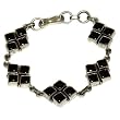 Bracelets Sterling Silver Garnet Gemstone Jewelry 7.5 inches (gnklcs315brclt)