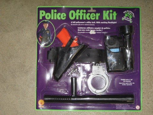Rubies Police Officer Belt (requirers 2 "C" B atteries; not included)
