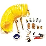 Primefit IK1016S-20 Air Accessory Kit with 25-Foot Recoil Air Hose, 20-Pieces