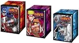 Naruto Card Game Set of 3 Unstoppable Force Collector Tin Sets (Sasuke, Kimimaro and Naruto)