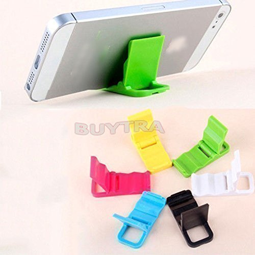 Leading-Star caliente venta Universal plegable Mini teléfono celular soporte soporte para HTC iPhone 5/4/4S Samsung width=