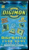 Upper Deck Digimon Digi-Battle Series 1 Card Game Pack - 8 cards per pack - Digital Monsters