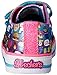 Skechers Kids Twinkle Toes Shuffles Sweet Steps Light-Up Sneaker,Emoji Multi,9 M US Toddler