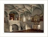 The museum the steps from the lower chapel Zurich Switzerland, c. 1890s, (S) Library Image
