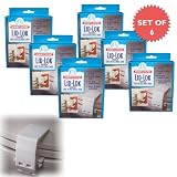 Mommys Helper Lid-Lok - Easy to use toilet lock! (Set of 6)
