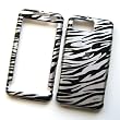Samsung i900 Omnia Snap On Protector Hard Case Image Cover "Silver Zebra" Design
