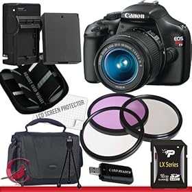 Canon EOS Rebel T3 Digital Camera and 18-55mm IS II Lens Package 2