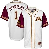 Minnesota Golden Gophers White Bullpen Baseball Jersey