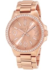 Juicy Couture Womens 1900960 Jetsetter Rose Gold Bracelet Watch