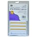 Charles Leonard Inc. File Folder Labels, 0.56 x 3.43 Inches, Yellow, 248/box (45240)