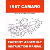 1967 CHEVROLET CAMARO RS SS Z28 Assembly Shop Manual by Chevrolet