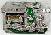 Korean War Veteran Enamel Pewter Buckle