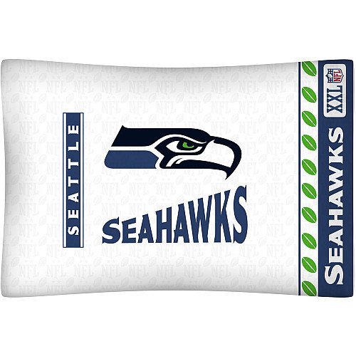 NFL Seattle Seahawks Micro Fiber Pillow Case Logo