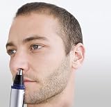 Panasonic ER-GN30-K Vortex Wet/dry Nose and Facial Hair Trimmer, Black