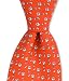 NCAA Clemson Tigers Paw and Crescent Neck Tie