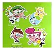 Nickelodeon Fairly Odd Parents Home Decor Wall Applique Cutouts