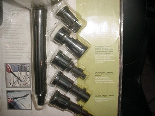 PreciseFit Pressure Washer Brush Kit with Adapters