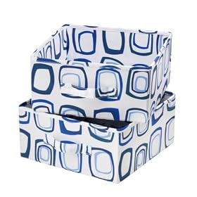 Honey-Can-Do SFT-01562 Accessory Drawers for Hanging Organizer, Blue/WhiteHoney-Can-Do Accessory Drawers for Hanging Organizer