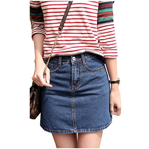 【PALERO・パレロ】 スカート デニム ミニ丈 ミニ レディース レディーズ ガールズ 選べる６色 キュート エレガンス 美脚 春 夏