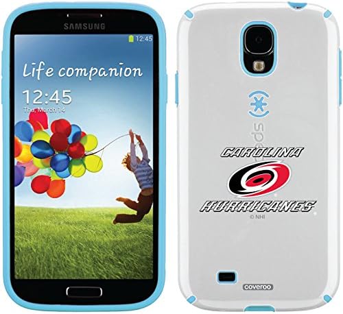 Carolina Hurricanes® - Primary 2 design on a White Samsung Galaxy S4 CandyShell Case by Speck