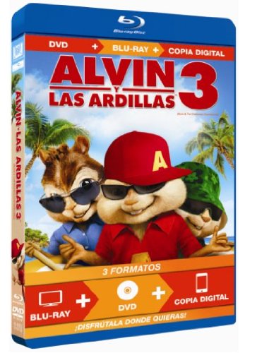 Alvin Y Las Ardillas 3  (Bd+Dvd+Copia Dig) [Blu-ray]
