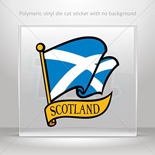 Stickers Sticker Scotland Flag Decoration Motorbike Bicycle Vehicle ATV car Laptop Garage 0500 X4982