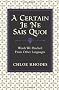 A Certain Je ne Sais Quoi: Words We Pinched from Other Languages