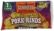 Lowrey's Bacon Curls, microwave Pork Rinds  (chicharrones), original,  1.75-Ounce Packages, 18 Count