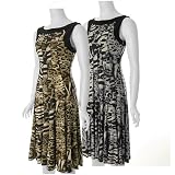 Adi Designs S Max Sleeveless Leopard Print Dress