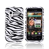 For Samsung Fascinate Hard Case Cover BLACK WHITE ZEBRA