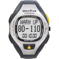 Timex Ironman T5F001 Unisex 100-Lap Target Trainer Heart Rate Monitor Watch