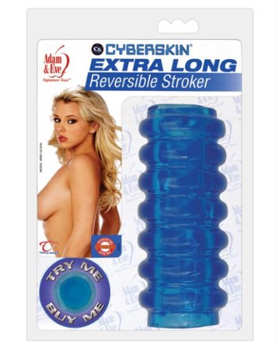 Adam & Eve Cyberskin Extra Long Reversible Stroker