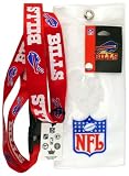 Buffalo Bills Lanyard with Ticket Holder and Logo Pin