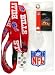 Buffalo Bills Lanyard with Ticket Holder and Logo Pin