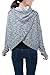 Mrignt Women's Casual Knit Open Back Pullover Hoodies
