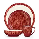 Noritake Elements Coral 4-Piece Place Setting