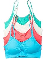 2 or 4 Pack Kalon Nylon Spandex Removable Pads Comfort Bras