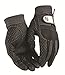 HJ Glove Men's Black Weather Ready Rain Golf Glove, Medium/Large, Pair
