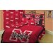 Nebraska Cornhuskers Queen Bed in a Bag Panel & Rotary Print from College Covers