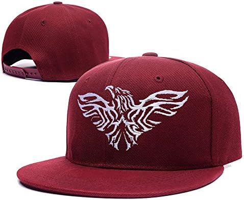HAISHEN Assassin's Creed Desmonds With Eagle Logo Adjustable Snapback Embroidery Hats Caps - Red