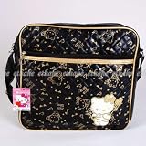 Hello Kitty Sports Messenger Bag Sling Purse Black