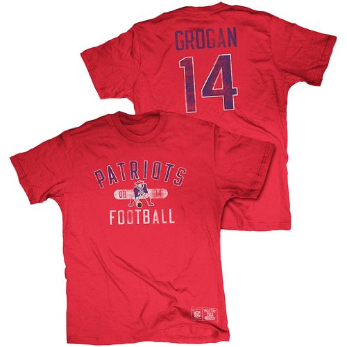 New England Patriots Steve Grogan T-Shirt
