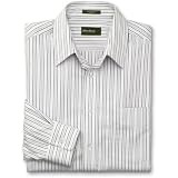 Long-Sleeve Patterned Twill Shirt
