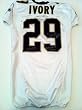 Chris Ivory Game Used Autographed/Hand Signed Jersey Saints
