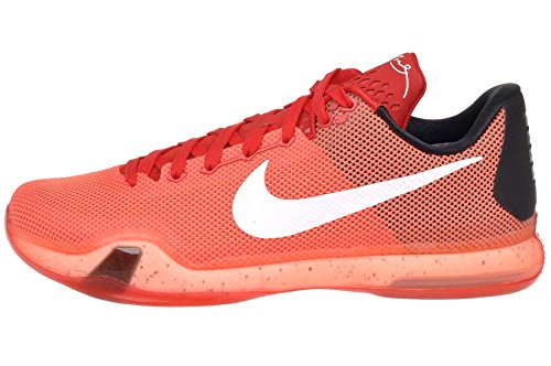 Nike Kobe X (University Red/White-Bright Crimson)
