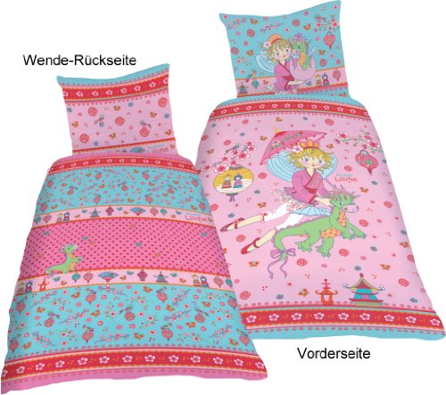 CTI 039625 Bettw&auml;sche Lillifee Drache / Linon / 135 x 200 + 80 x 80 cm
